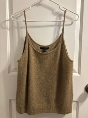 Banana Republic 100% Cashmere Spaghetti Strap Tank